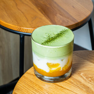 Matcha Foam Mange